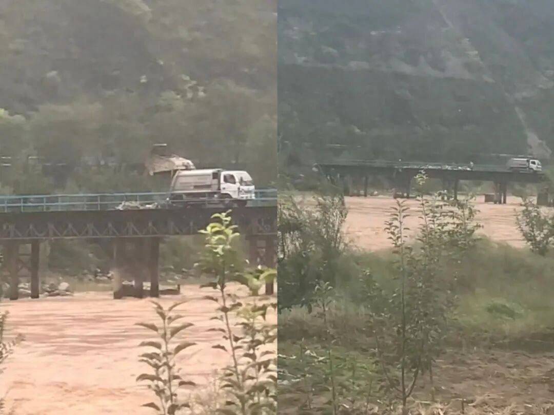 甘肅天水垃圾車往渭河傾倒垃圾<strong></p>
<p>西鳳酒
</strong>，村民稱河里漲水，大橋無監(jiān)控，鎮(zhèn)政府：正在調查處理:西鳳酒
