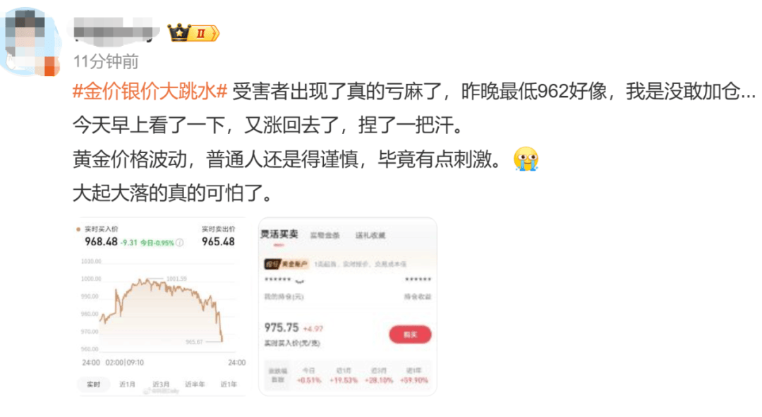 金價(jià)、銀價(jià)突然跳水！國(guó)內(nèi)品牌金飾克價(jià)一夜大跌28元<strong></p>
<p>西鳳酒
</strong>，網(wǎng)友急了：我剛買(mǎi)就跌:西鳳酒
